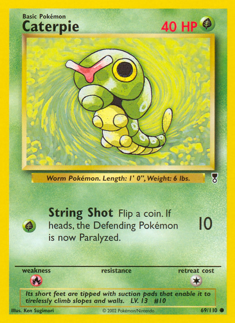 Caterpie (69/110) - [Reverse Holo] Legendary Collection (LC)