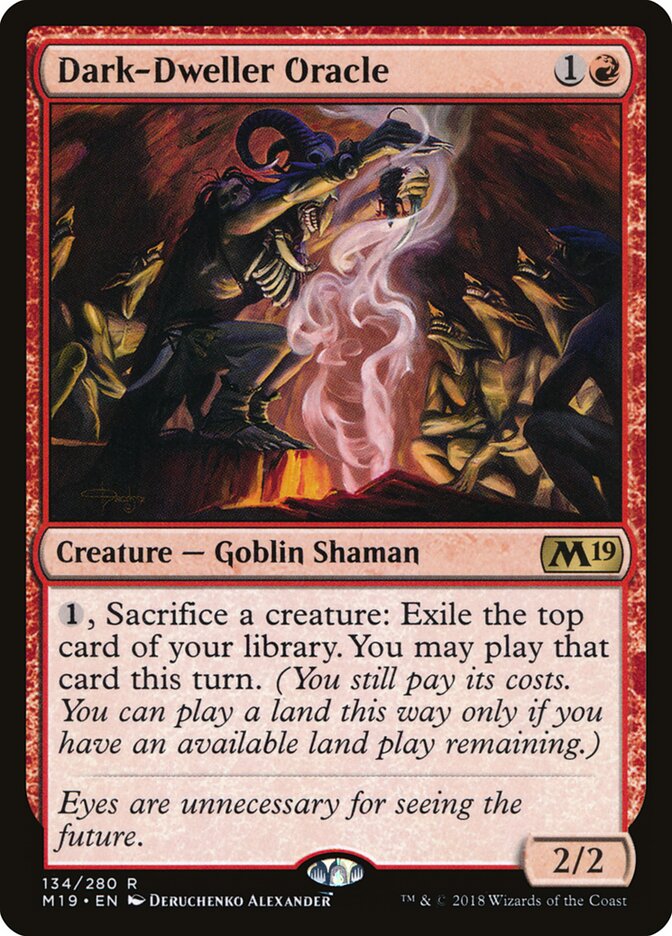 Dark-Dweller Oracle (134) - Core Set 2019 (M19)