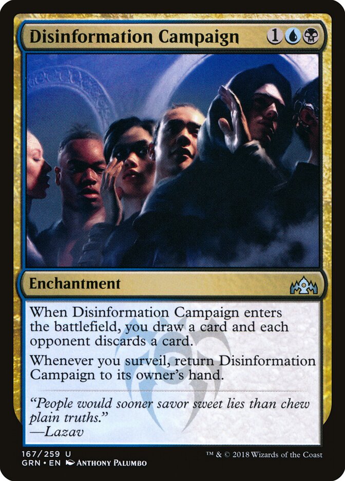 Disinformation Campaign (167) - Guilds of Ravnica (GRN)