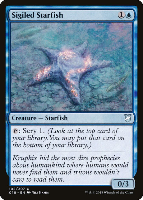 Sigiled Starfish (102) - Commander 2018 (C18)
