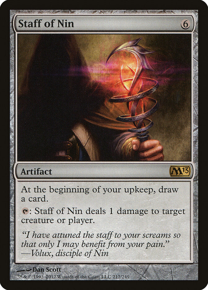 Staff of Nin (217) - Magic 2013 (M13)