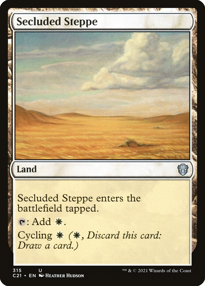 Secluded Steppe (315) - Commander 2021 (C21)