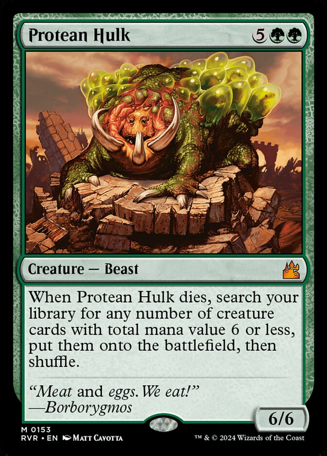 Protean Hulk (153) - Ravnica Remastered (RVR)