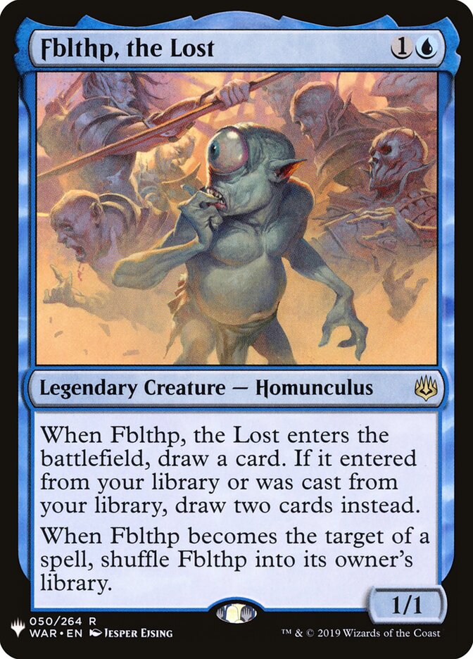 Fblthp, the Lost (WAR-50) - The List (PLST)
