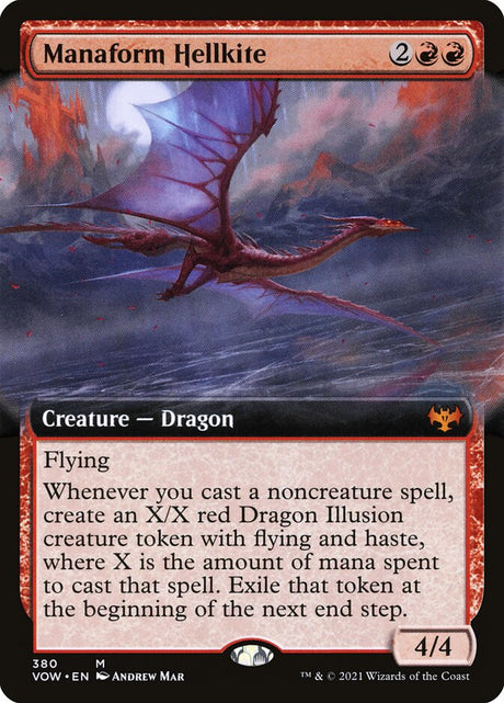 Manaform Hellkite (380) - Innistrad: Crimson Vow (VOW)
