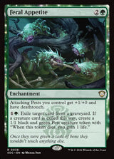 Feral Appetite (38) - Secrets of Strixhaven Commander (SOC)
