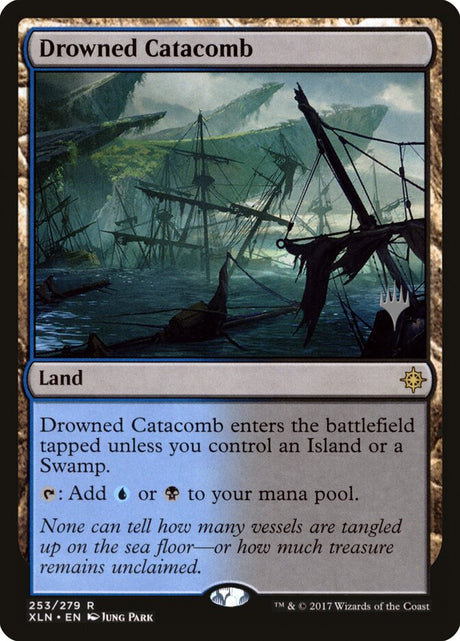Drowned Catacomb (253p) - Ixalan Promos (PXLN)