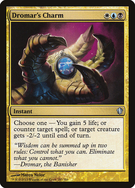 Dromar's Charm (187) - Commander 2013 (C13)