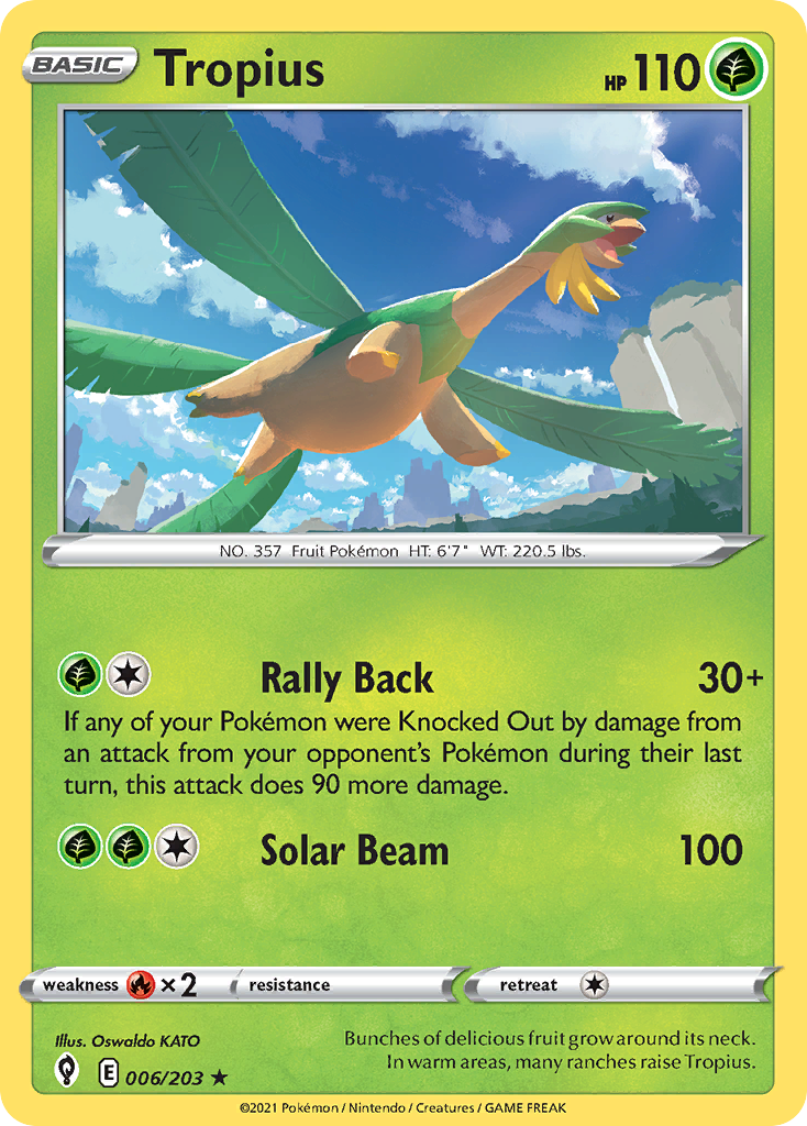 Tropius (6/203) - Evolving Skies (EVS)