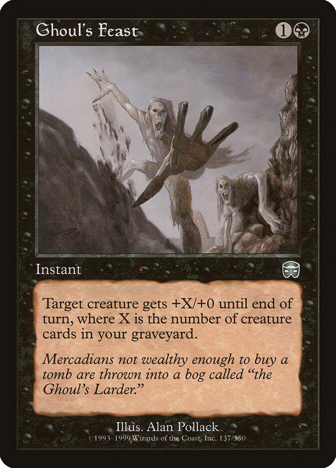 Ghoul's Feast (137) - Mercadian Masques (MMQ)