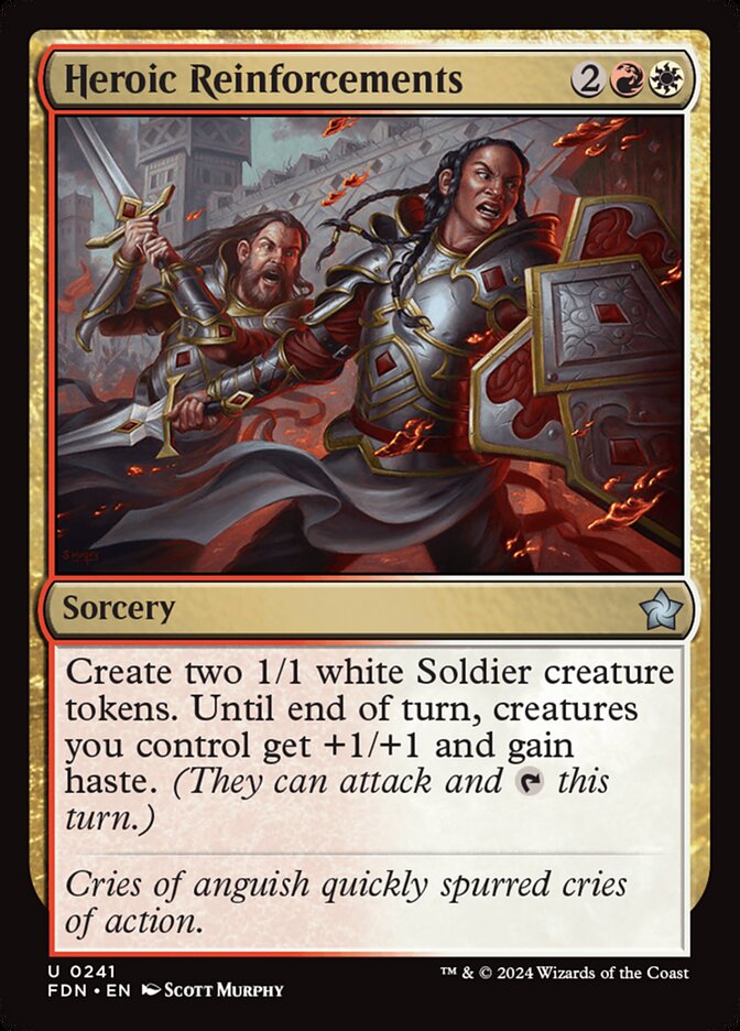 Heroic Reinforcements (241) - Foundations (FDN)