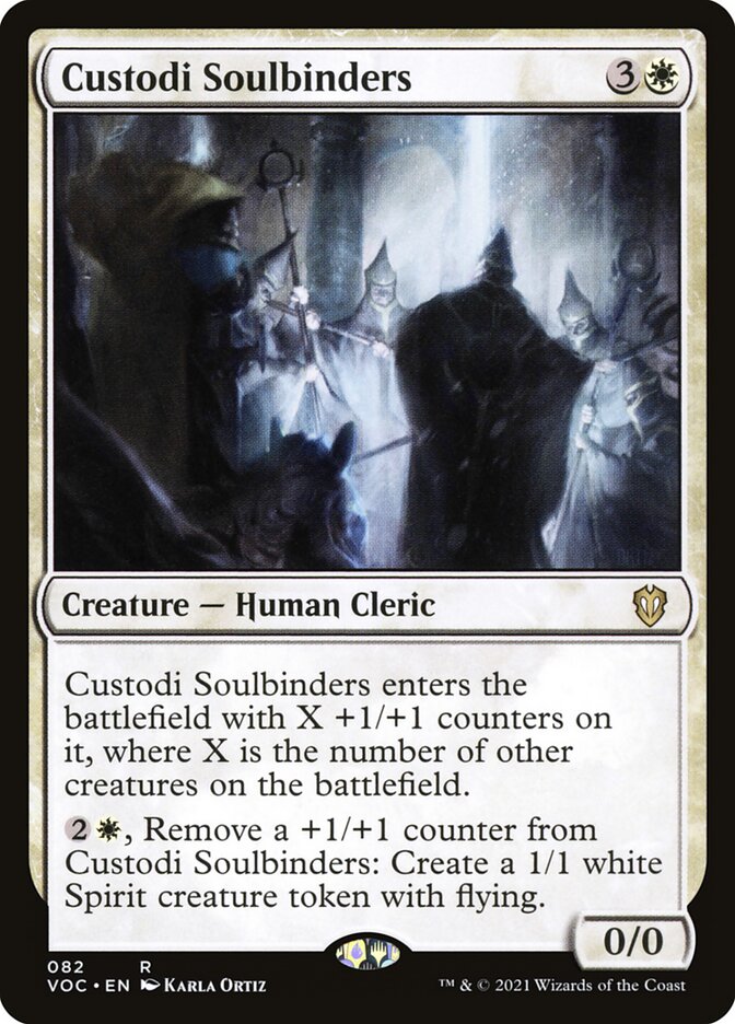 Custodi Soulbinders (82) - Crimson Vow Commander (VOC)