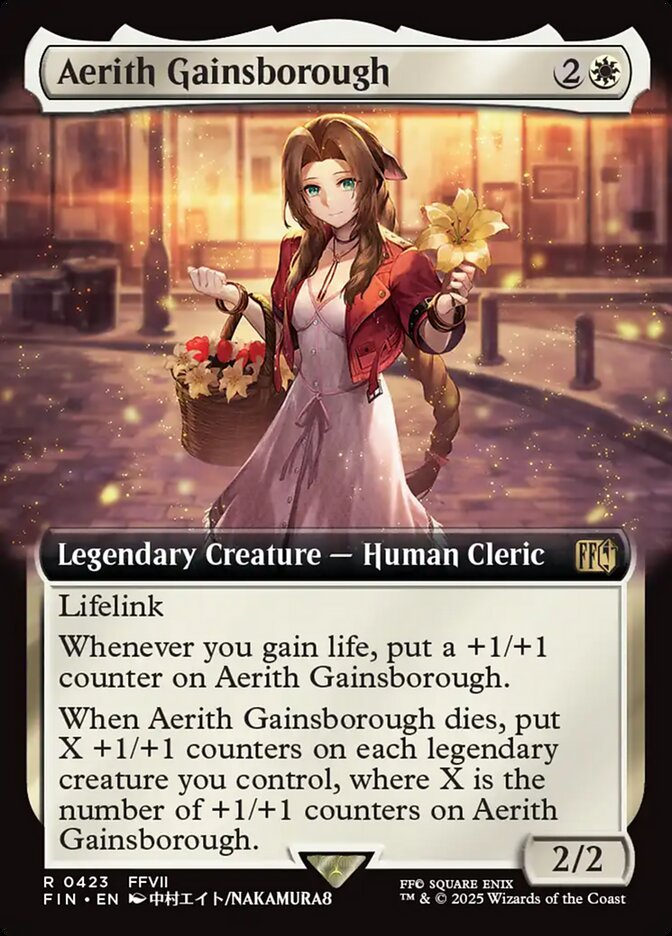 Aerith Gainsborough (423) - [Extended Art] Final Fantasy (FIN)