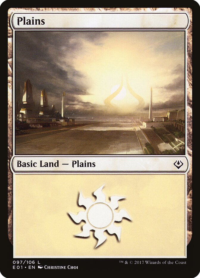 Plains (97) - Archenemy: Nicol Bolas (E01)