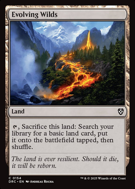 Evolving Wilds (154) - Aetherdrift Commander (DRC)