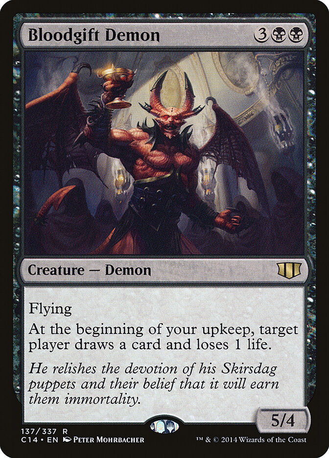 Bloodgift Demon (137) - Commander 2014 (C14)