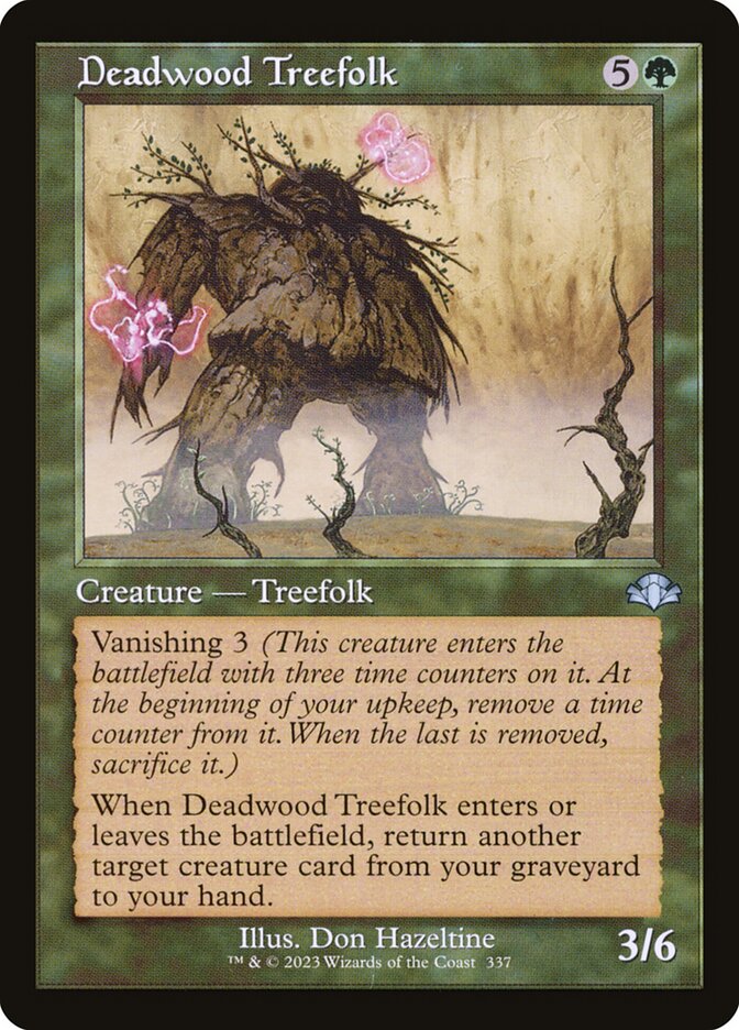 Deadwood Treefolk (337) - Dominaria Remastered (DMR)