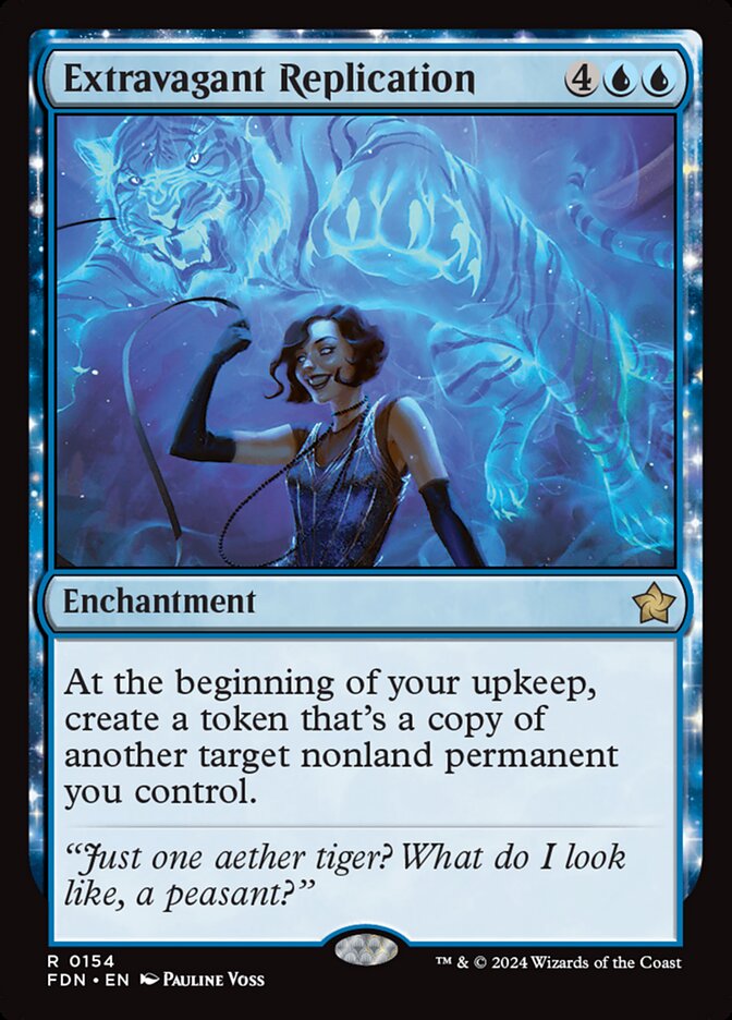 Extravagant Replication - [Foil] Foundations (FDN)
