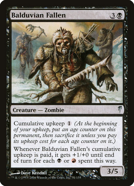 Balduvian Fallen (51) - Coldsnap (CSP)