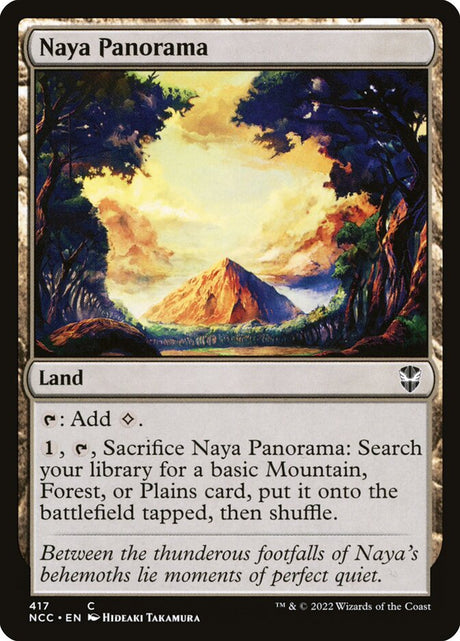 Naya Panorama (417) - New Capenna Commander (NCC)