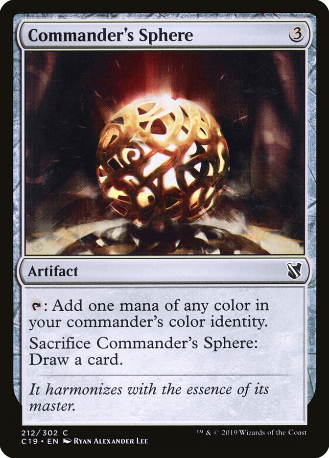 Commander's Sphere (212) - Commander 2019 (C19)