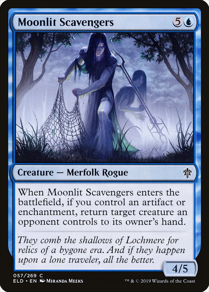 Moonlit Scavengers (57) - Throne of Eldraine (ELD)