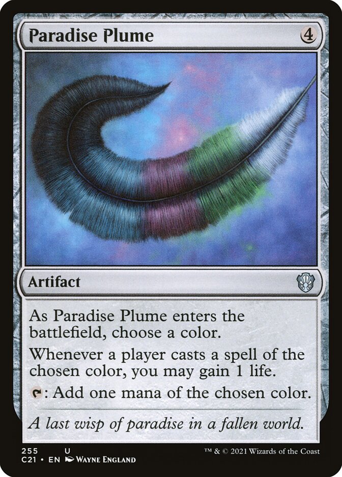 Paradise Plume (255) - Commander 2021 (C21)