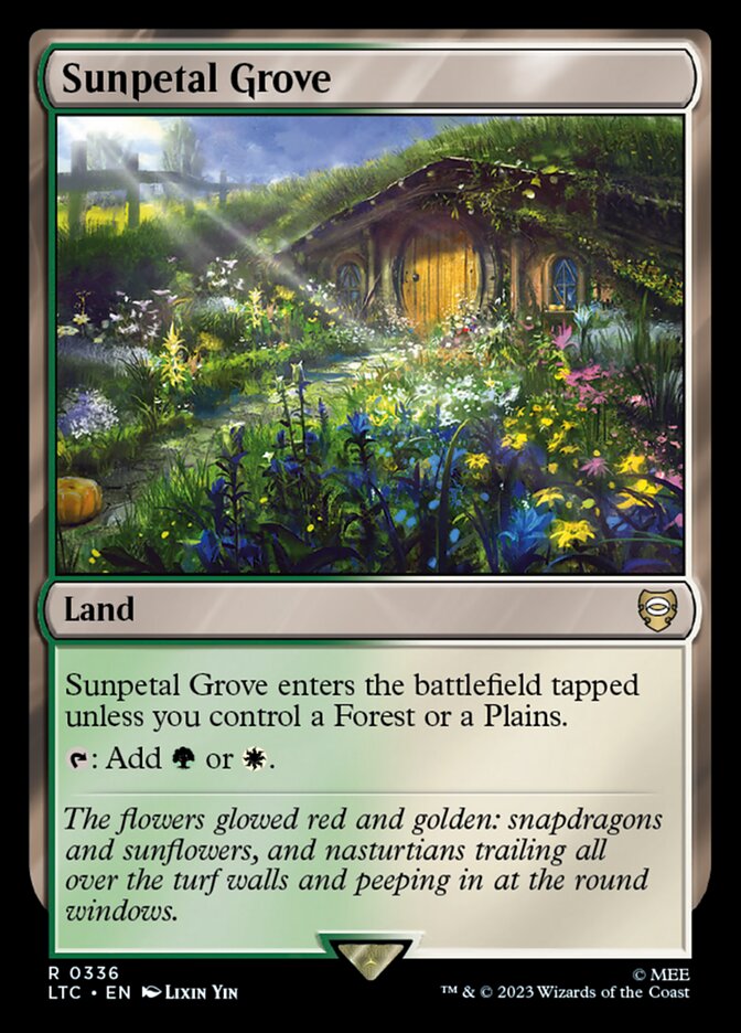 Sunpetal Grove (336) - Tales of Middle-earth Commander (LTC)
