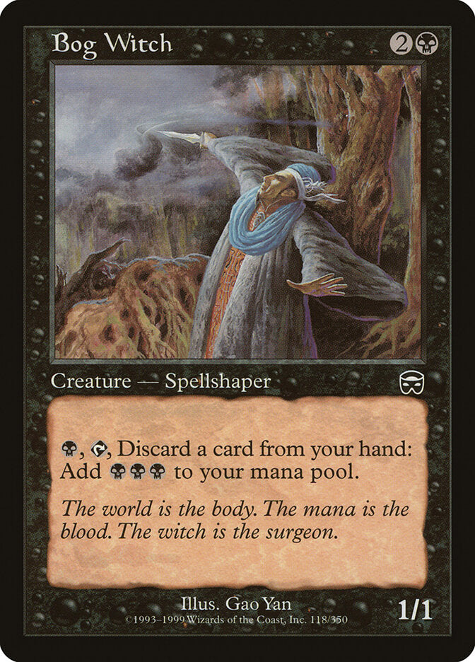 Bog Witch (118) - Mercadian Masques (MMQ)