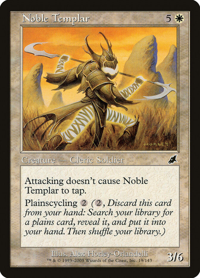 Noble Templar (19) - Scourge (SCG)