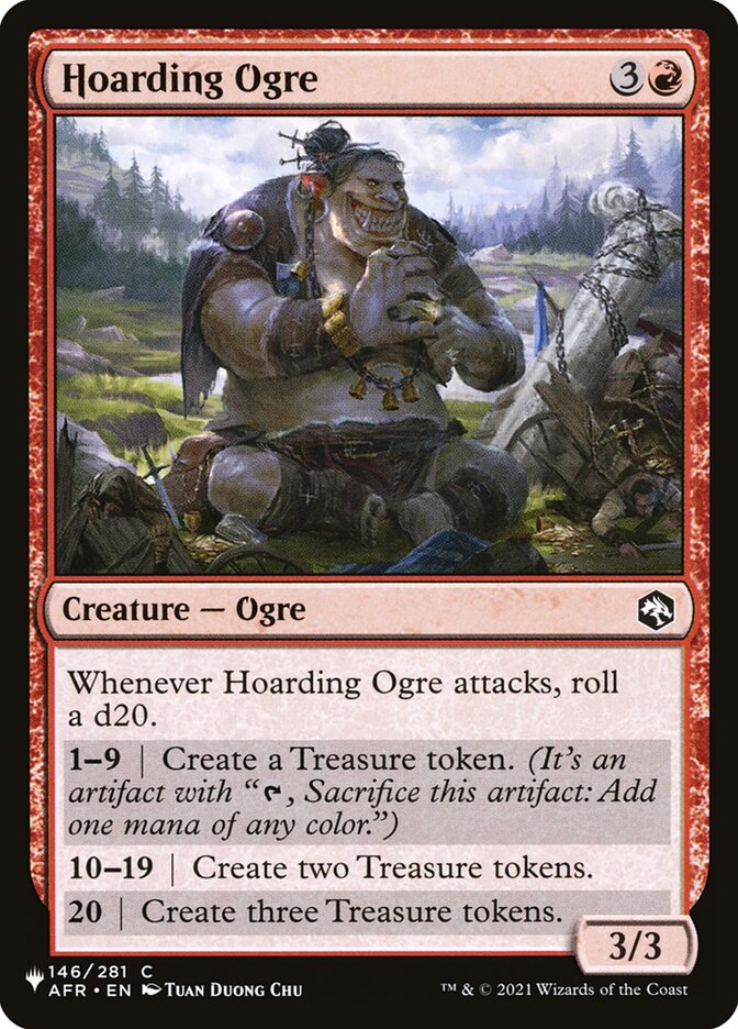 Hoarding Ogre (AFR-146) - The List (PLST)