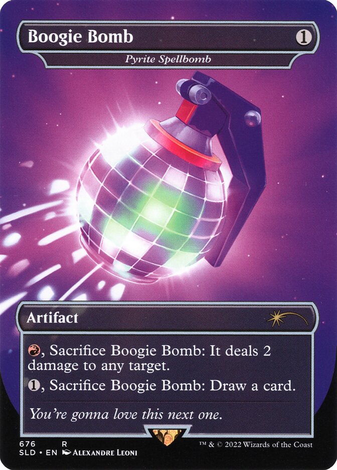 Boogie Bomb - Pyrite Spellbomb (676) - Secret Lair Drop (SLD)