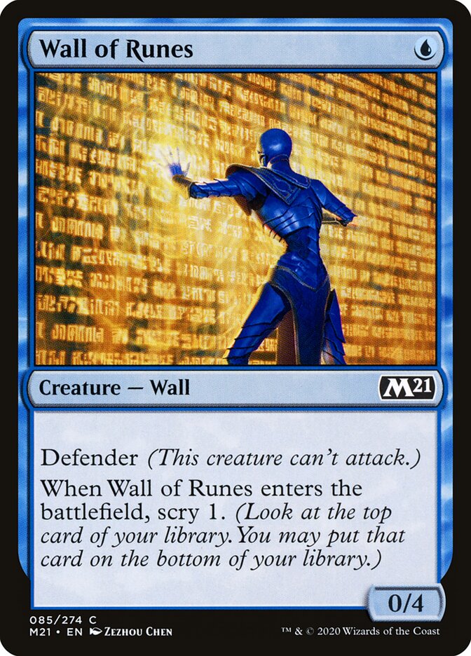 Wall of Runes (85) - Core Set 2021 (M21)