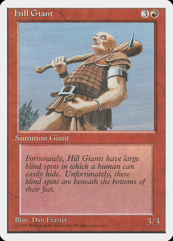 Hill Giant (201) - Fourth Edition (4ED)