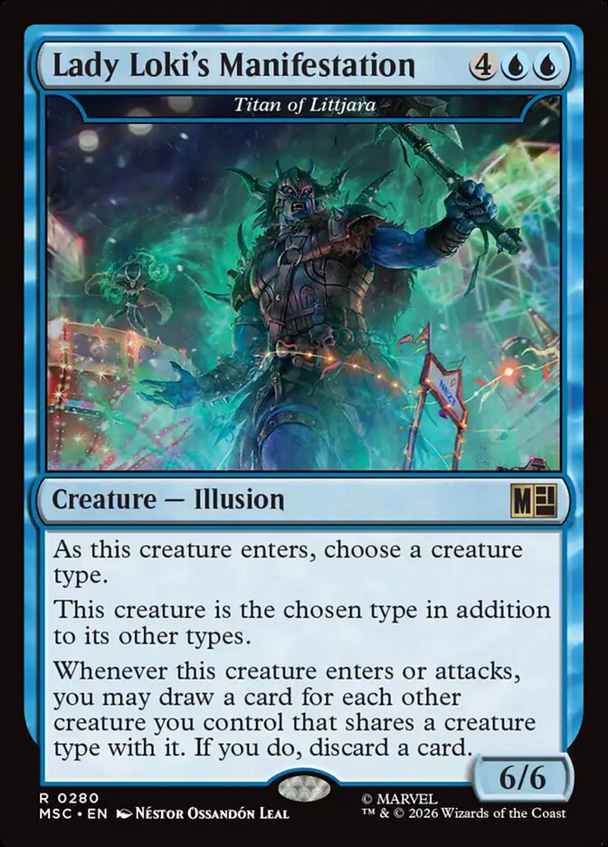 Lady Loki's Manifestation - Titan of Littjara (280) - Marvel Super Heroes Commander (MSC)