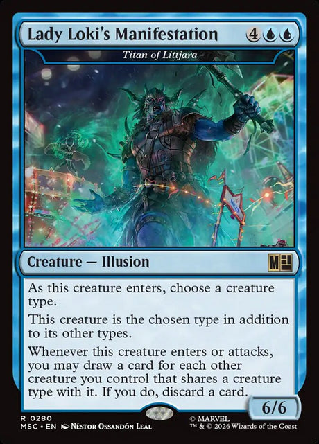 Lady Loki's Manifestation - Titan of Littjara (280) - Marvel Super Heroes Commander (MSC)