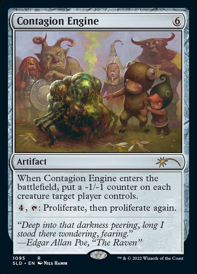 Contagion Engine (1095) - Secret Lair Drop (SLD)