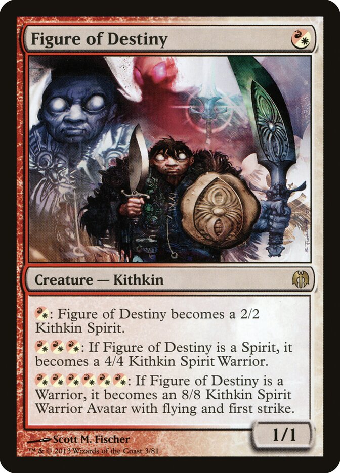 Figure of Destiny (3) - Duel Decks: Heroes vs. Monsters (DDL)
