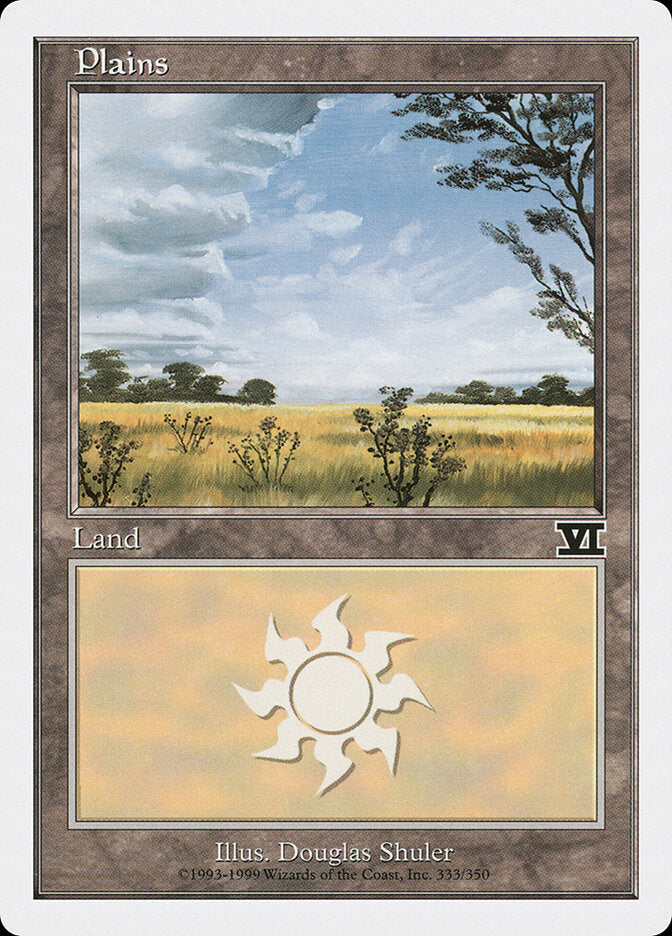 Plains (333) - Classic Sixth Edition (6ED)