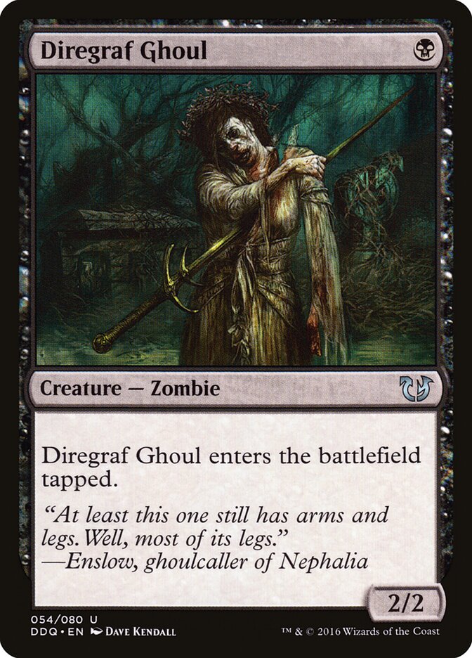 Diregraf Ghoul (54) - Duel Decks: Blessed vs. Cursed (DDQ)