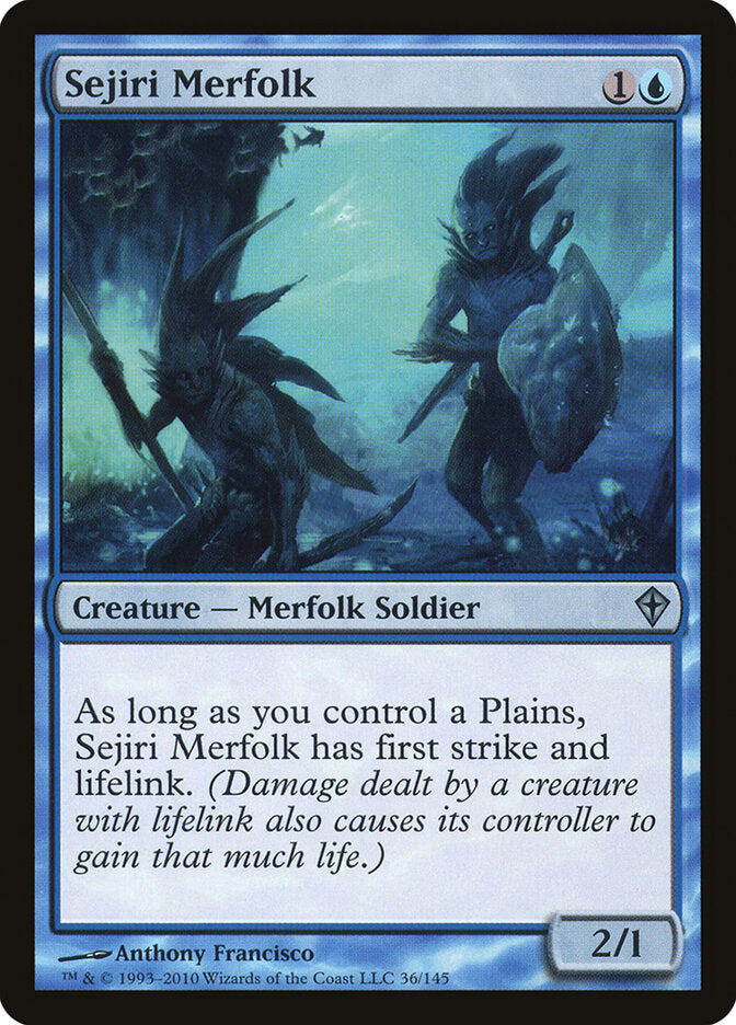 Sejiri Merfolk (36) - Worldwake (WWK)
