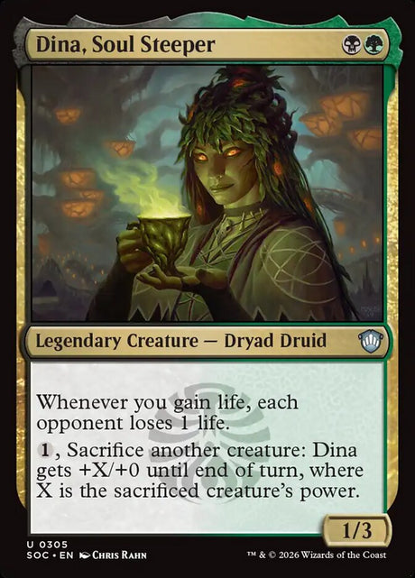 Dina, Soul Steeper (305) - Secrets of Strixhaven Commander (SOC)