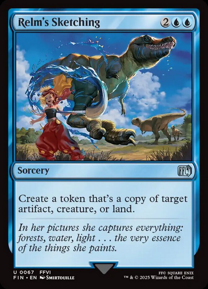Relm's Sketching (67) - [Foil] Final Fantasy (FIN)