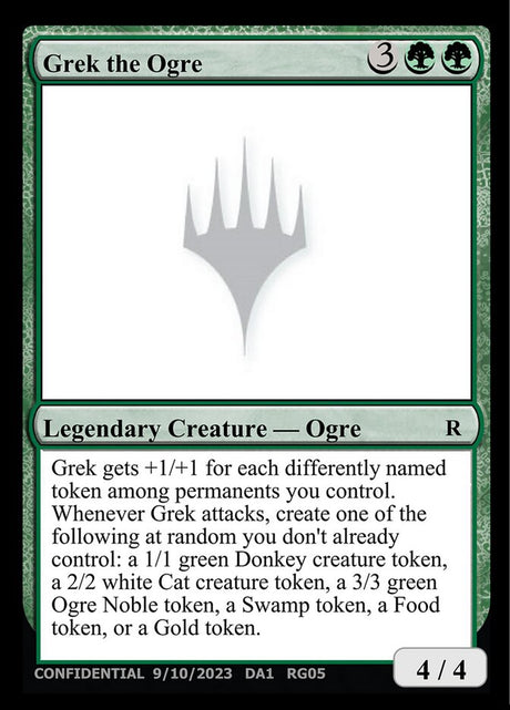 Grek the Ogre (RG05a) - Unknown Event (UNK)