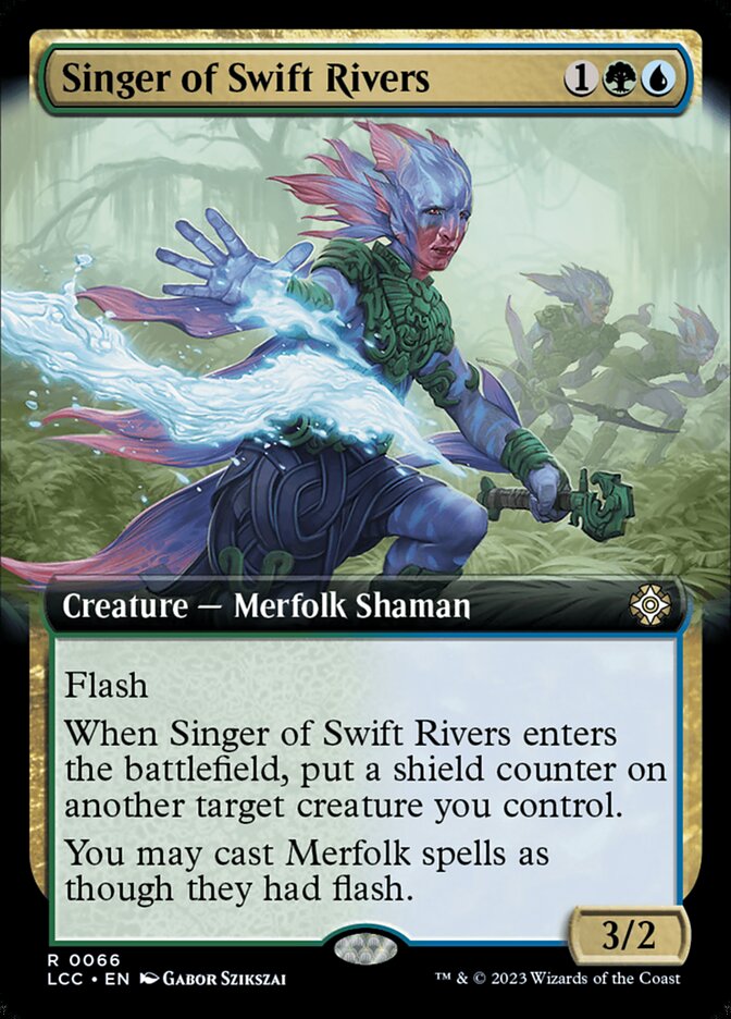 Singer of Swift Rivers (66) - The Lost Caverns of Ixalan Commander (LCC)