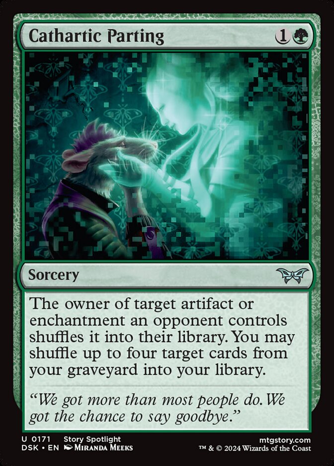 Cathartic Parting - [Foil] Duskmourn: House of Horror (DSK)