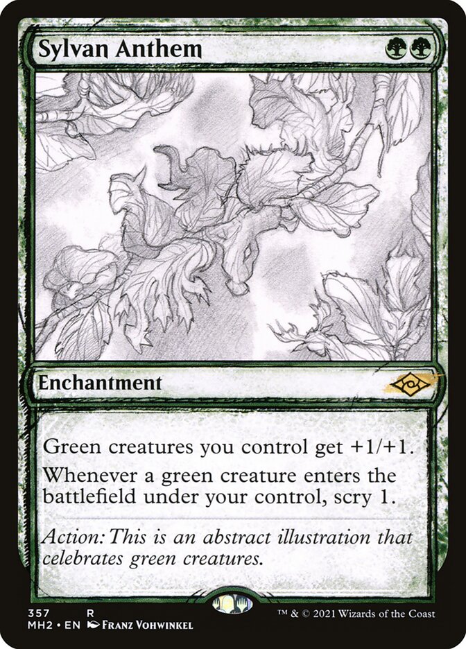 Sylvan Anthem (357) - Modern Horizons 2 (MH2)