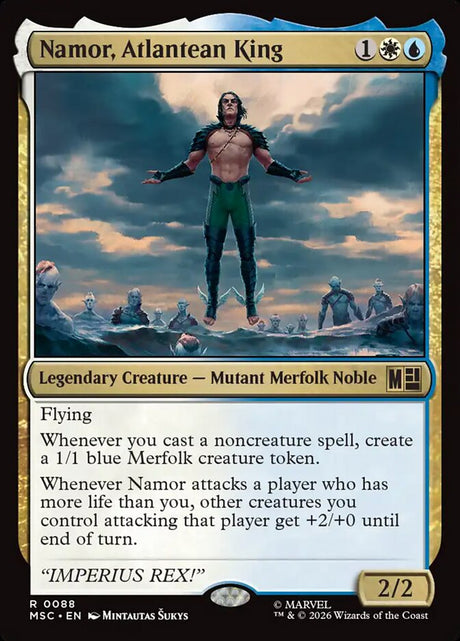 Namor, Atlantean King (88) - Marvel Super Heroes Commander (MSC)