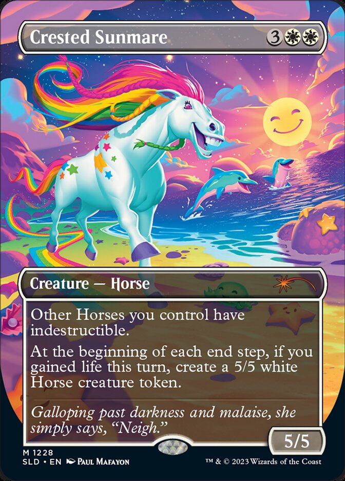 Crested Sunmare (1228) - Secret Lair Drop (SLD)