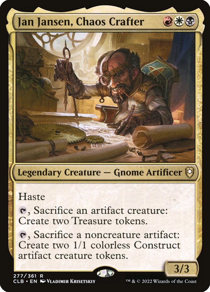 Jan Jansen, Chaos Crafter (277) - Commander Legends: Battle for Baldur's Gate (CLB)